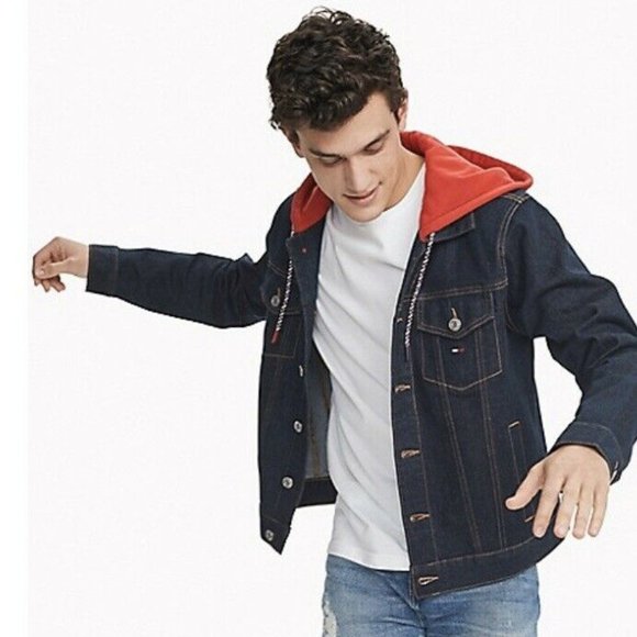 tommy hilfiger hoodie denim